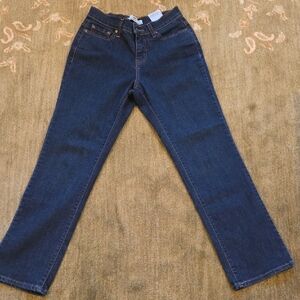 Levi's Dark Blue Straight Leg Women's Jeans